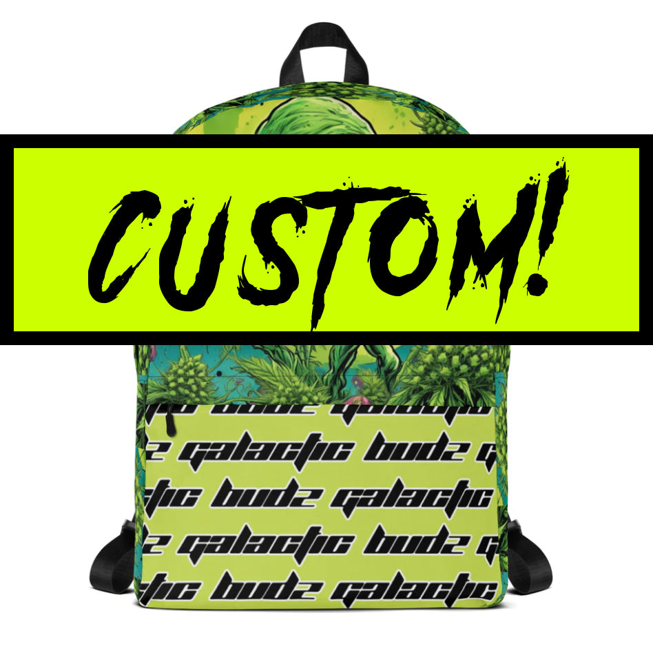 CUSTOM BACKPACK (CHOOSE ANY DESIGN/FONT)
