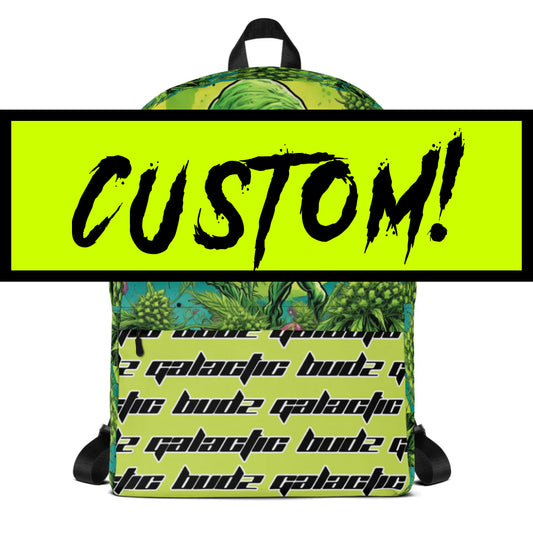 CUSTOM BACKPACK (CHOOSE ANY DESIGN/FONT)